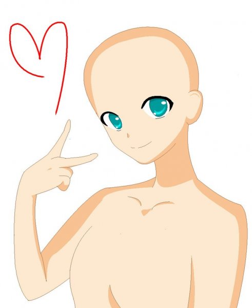 Аниме манекены для рисования