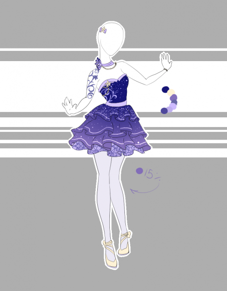 Манекен девушки в платье