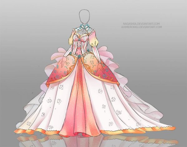 Платье на бал арт