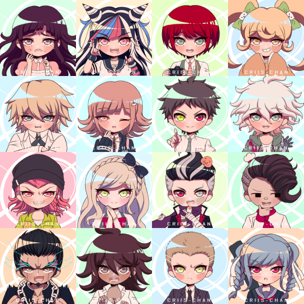 Персонажи донгоронпы 2