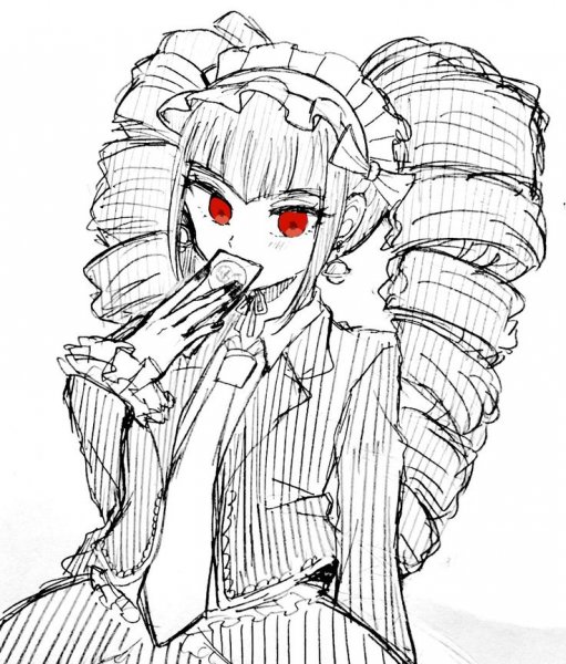 Селестия Люденберг набросок