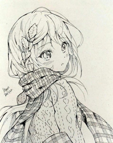 Скетчи аниме