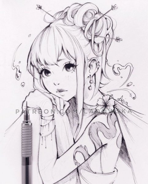 Аниме Наброски
