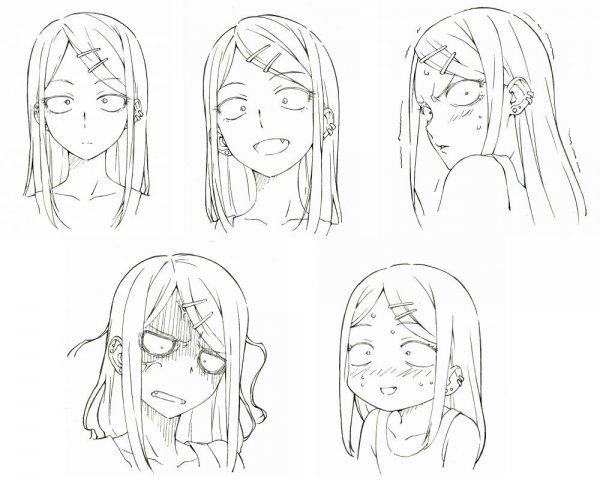 Выражение лиц аниме реферанс