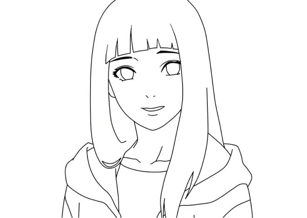 Хината Хьюга скетчи