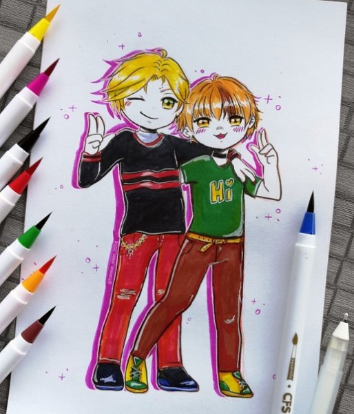 Рисунки Сюзанны Гунько аниме