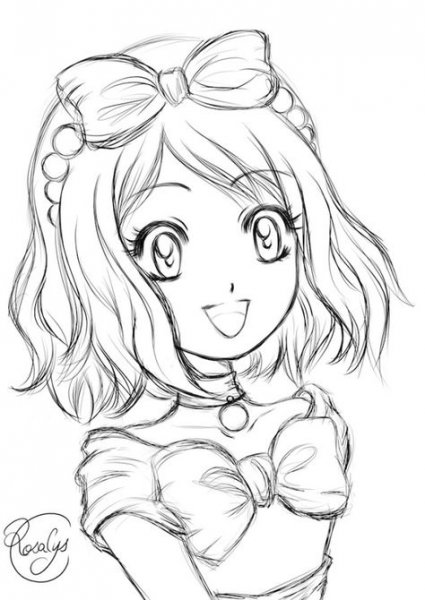 Аниме рисунки популярные