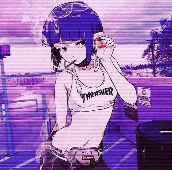 Аниме пикчи девушки