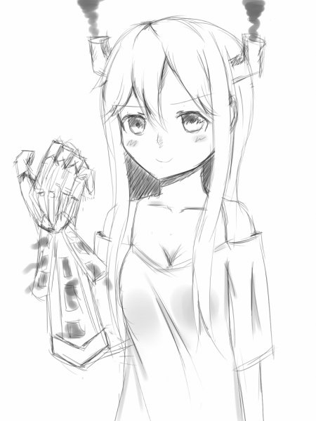 Аниме Графика карандашом для срисовки