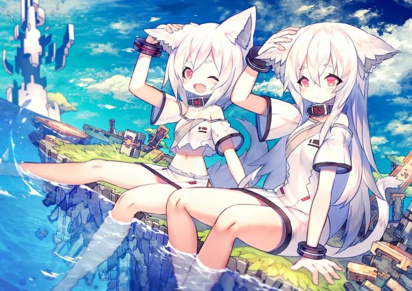 Топ артов аниме девушек