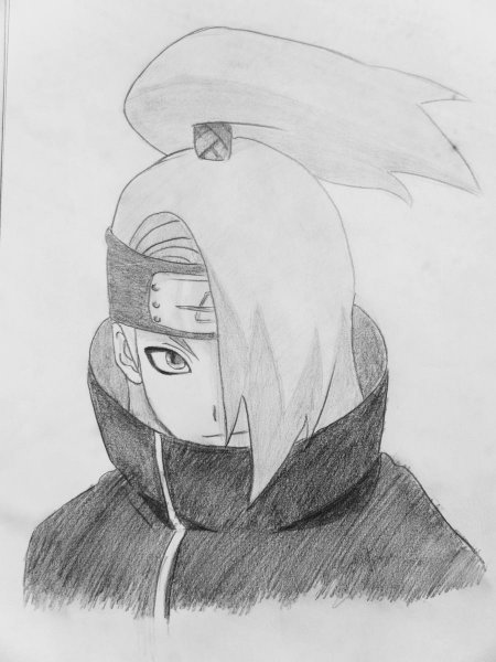 Дейдара скетч