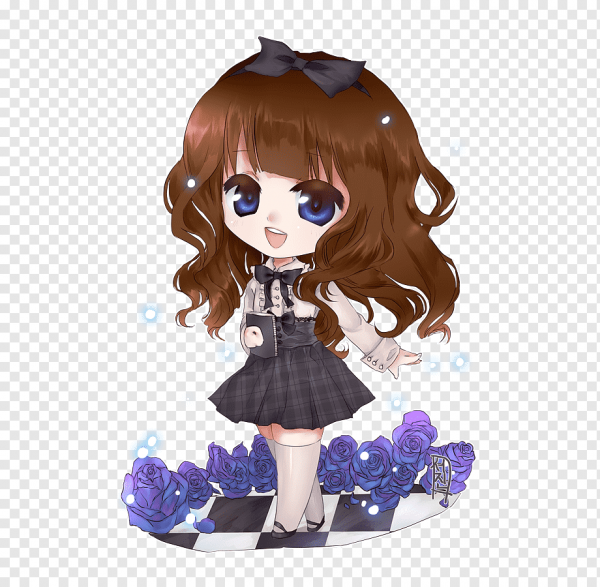 Аниме Чиби в школьной форме