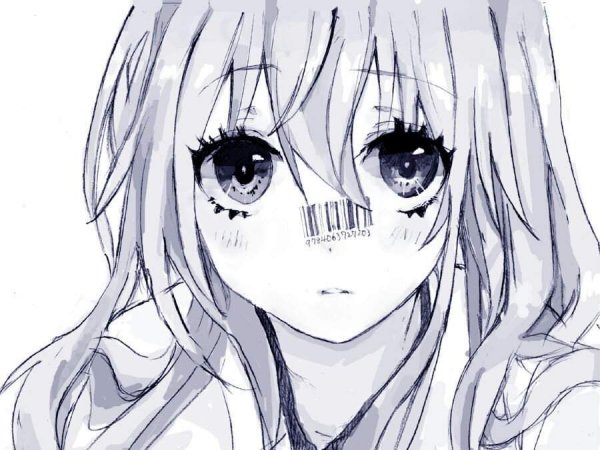 Анимешка чб