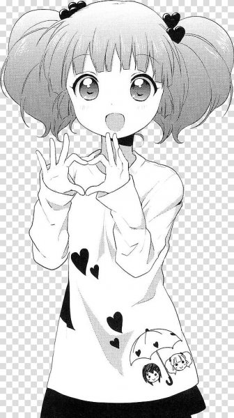 Аниме для распечатки черно белые