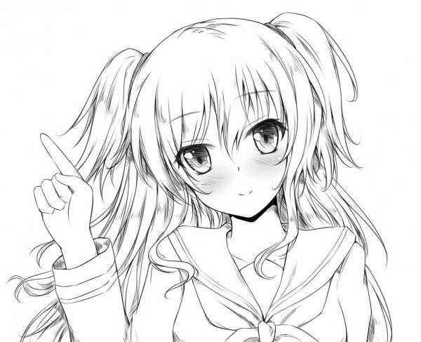 Шарлотта аниме чб