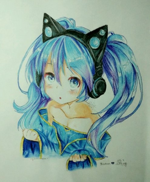 Аниме для рисования цветные