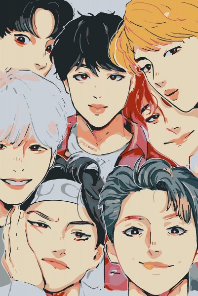 БТС арт вместе