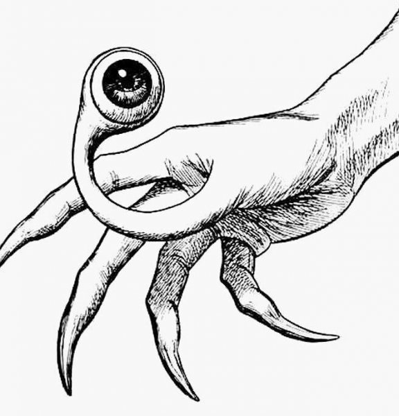 Аниме паразит рисунки