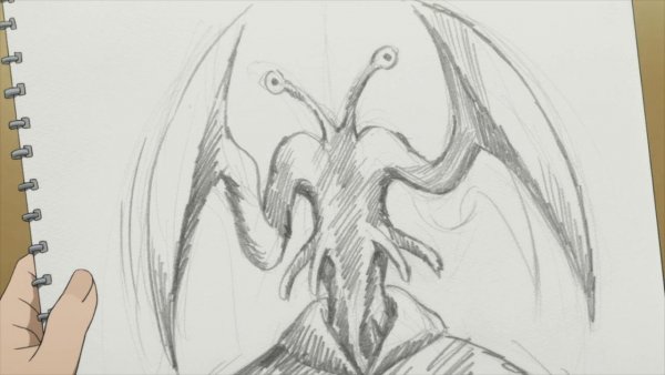 Нарисовать аниме паразит