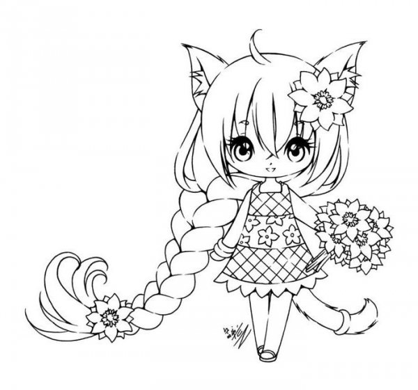 Раскраски аниме