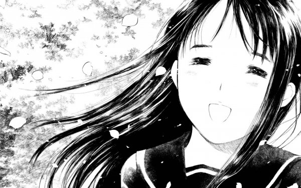 Аниме черно белое