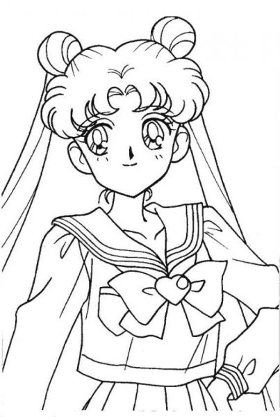 Аниме рисунки Сейлор Мун