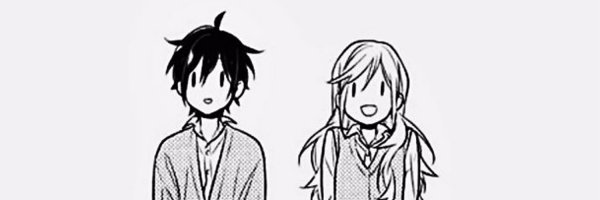 Хоримия Миямура черно белый