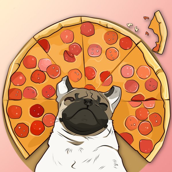 Пицца рисунок