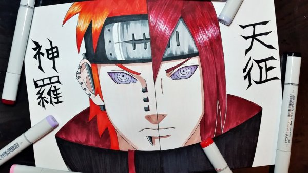 Татуировка Нагато Пэйн