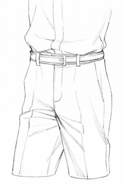 Рисовка штанов