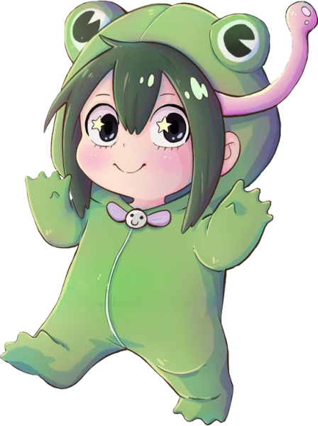 Аниме лягушки Асуи