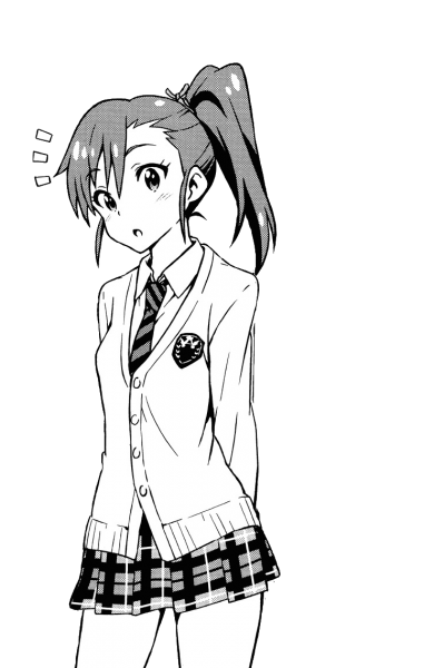 Нарисовать школьную форму для девочки