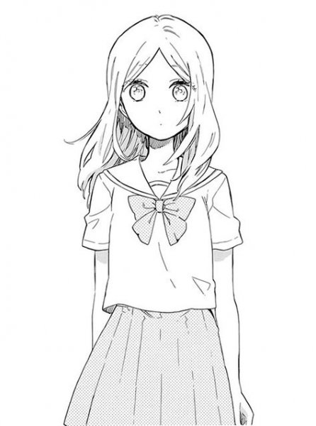 Аниме ученица