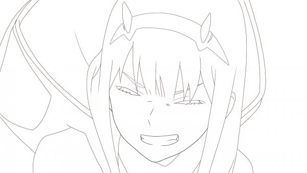 Рисунки для срисовки аниме