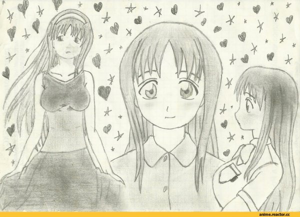 Аниме из манго рисунки