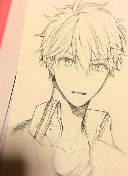 Аниме кун карандашом