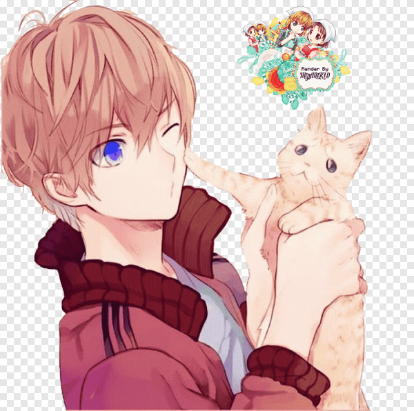 Аниме парни милые