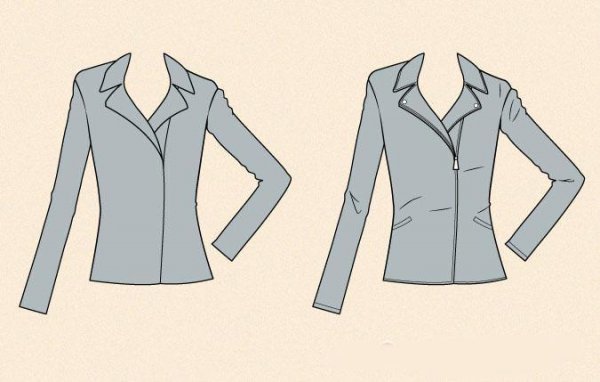 Нарисованный жакет аниме