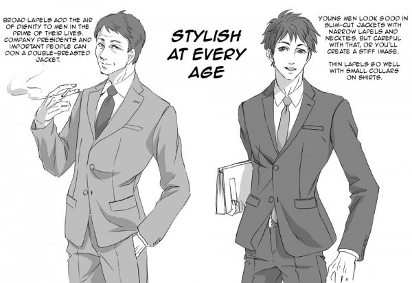 Парень в пиджаке референс