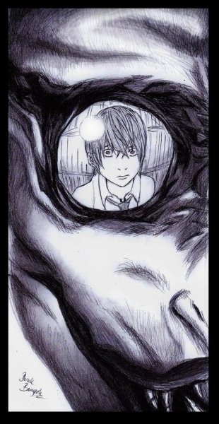 Тетрадь смерти для срисовки