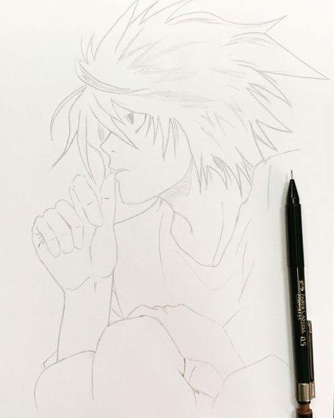 Рисунки аниме l