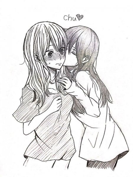 Юри цитрус Kiss