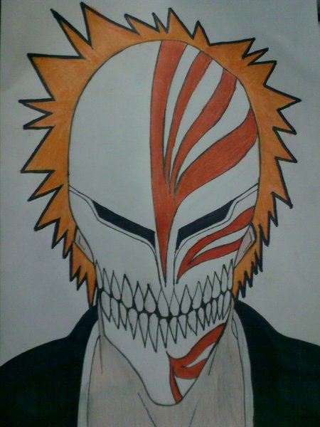 Ичиго Куросаки в маске