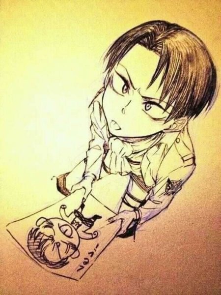 Леви Аккерман скетчи