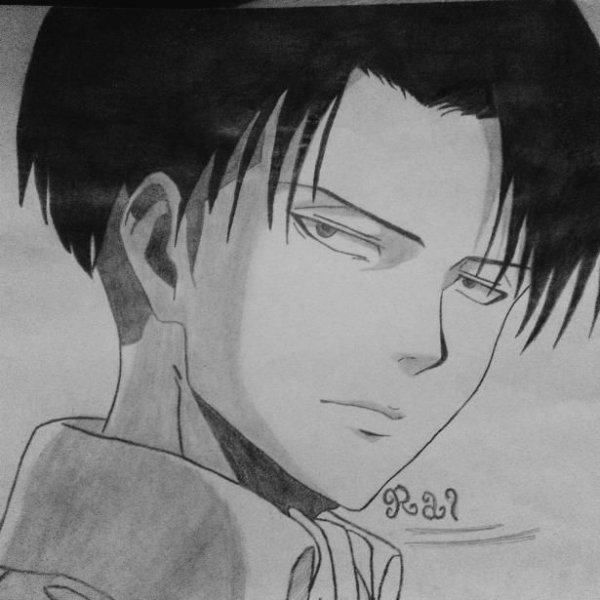 Атака титанов Леви для срисовки