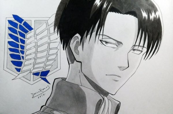 Рисунки аниме Леви