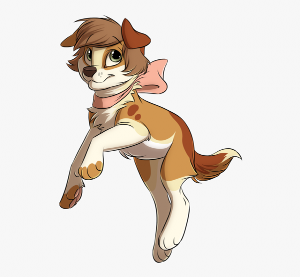 Рисунки собак аниме