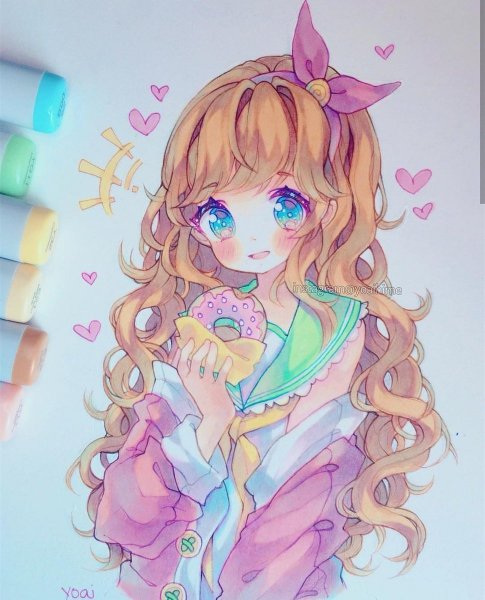 Кавай стиль рисования