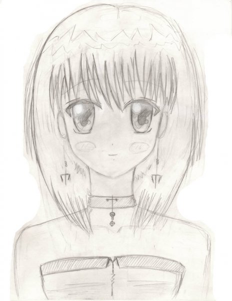 Валя рисунок аниме