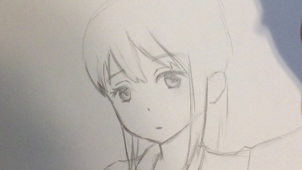 Аниме для срисовки грустные